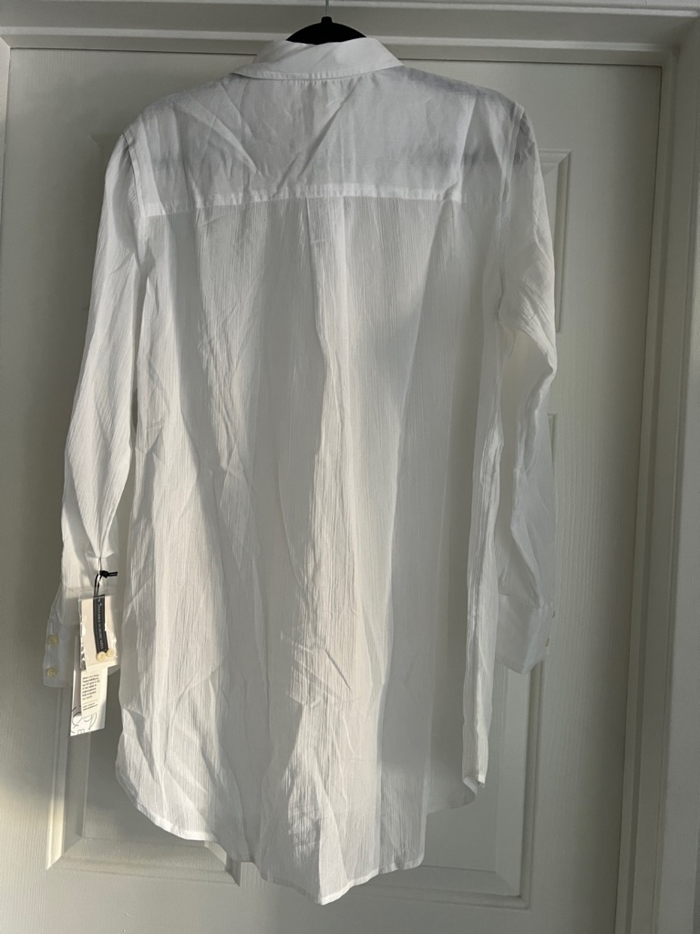 Treasure & Bond White Long-Sleeve Button-Up Shirt - NWT - Size M - Picture 6 of 8